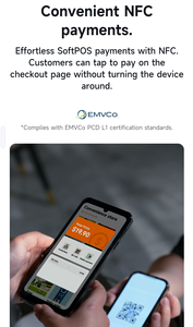 Sunmi M3 Chất lượng cao mới nhất Android 14 cầm tay PDA mã vạch quét 6.75 inch cảm ứng công nghiệp wifi không dây di động PDA - Product Image 4