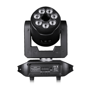 Luz LED giratoria con cabezal móvil RGBW de 120W para DJ Disco Bar KTV DMX Iluminación de teñido de escenario controlada - Product Image 4