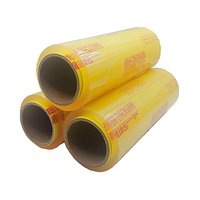 Film alimentaire PE, rouleau Jumbo de qualité alimentaire, Logo personnalisé, emballage alimentaire OEM, conservation de la fraîcheur, PVC, taille personnalisée, Film extensible Transparent