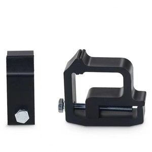 Heavy Duty Roof Mount Clamps Aluminum Black Silver 1/4/6 Piece Pack For Car Truck Campervan <b>Racks</b> - Product Image 2
