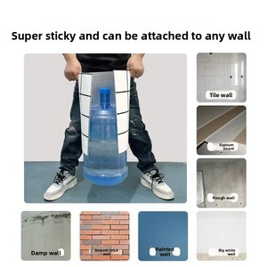 Pegatinas de Pared Autoadhesivas con Diseño de Cuadrícula, <span class=keywords><strong>Imitación</strong></span> de Azulejos, Impermeables, Resistentes a la Humedad, Antibacterianas, Resistentes al Aceite, de <span class=keywords><strong>PVC</strong></span>, Diseño Moderno para - Product Image 3