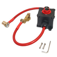 Interrupteur de déconnexion de batterie de voiture 12V/24V, protection contre les fuites de courant, bouton étanche pour déconnexion de batterie de véhicules