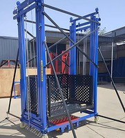 Échafaudage électrique pliable de 2 à 12 m, plateforme mobile à télécommande, multifonctionnel pour un usage domestique et sur chantier