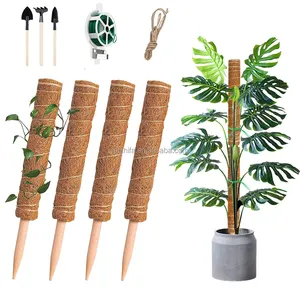 Hot Selling Coir Totem Pole Moos Stick Garten Creepers Vines Support Extension Kletter pflanzen Rod