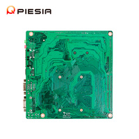 Stock complet de carte mère Mini ITX Intel 8e génération Celeron J4125 1LAN 6Com DDR4 2 * LVDS pour distributeur automatique, terminal de point de vente