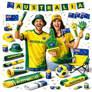 Sets de Regalo de Lujo para Fanáticos del Fútbol, Bolsas de Regalo, Camiseta Polo, Bolsa Tote, Vaso Térmico, Gorra de Béisbol, Bolsa con Cordón - Product Image 2