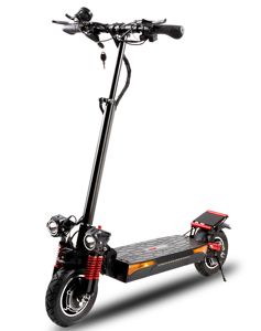 Scooter électrique tout-terrain 1000W Moteur sans balais Double suspension Frein à disque Cadre en alliage d'aluminium Autonomie de 30-40 km - Product Image 5