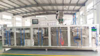 Machine de remplissage de sacs plastiques multifonctionnelle HFFS Sachet plat de qualité alimentaire solide Machine d'emballage à moteur