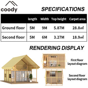 Açık lüks Safari çadırı tuval glatent çadır eğlence çadırı coody kuhotels LOFT çadır oteller için - Product Image 4