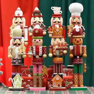 Nutcracker 35CM Gingerbread Man Nutcracker Variety Style Popular Christmas Decoration Nutcracker