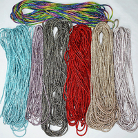 3mm 4mm Fashion Rhinestone Cord Strings Crystal Hoodies Drawstrings Diamond Rope