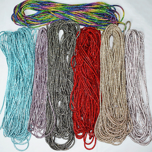 3mm 4mm Fashion Rhinestone Cord Strings Crystal Hoodies Drawstrings Diamond Rope - Product Image 3