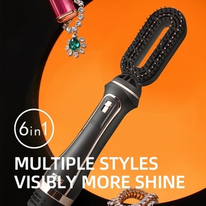 Set de Peine para el Cabello 4 en 1, Peine Eléctrico de Cerámica con Aire Caliente, Calentamiento Rápido, Estilizador Todo en Uno - Product Image 3