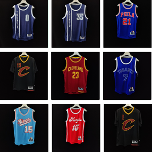 Maillot de basket-ball pour garçons en gros, respirant, imprimé par transfert thermique, équipe des États-Unis de la Nouvelle-Orléans, couleur blanc et violet, logo, nom, numéro, personnalisable - Product Image 1