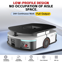 Chariot de manutention intelligent autonome (AMR) personnalisé, robot sans pilote, capacité de levage de 400 kg, double laser SLAM
