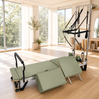 Matériel de fitness professionnel en gros : Machine Pilates Reformer Tower, portable, en alliage d'aluminium, pour la maison et le studio