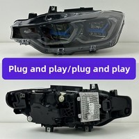 Pour l'assemblage des phares de la série 3 F30/F35 13-18 BMW modifiés, nouveaux, 12V 55W, lentille LED