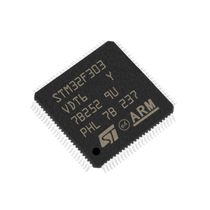 Nouvelle puce de microcontrôleur STM32F303VDT6 LQFP100, composants électroniques SMD - Product Image 1