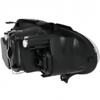 Phares de voiture, phare avant noir, phare automobile pour VW Golf Mk4 1998-2002, boîtier en verre