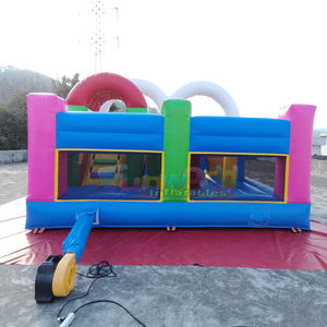 Castillo inflable comercial con forma de unicornio, con tobogán, para fiestas infantiles, brincolín inflable. - Product Image 5