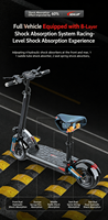 Nouvelle Trottinette Électrique Pliable Adulte SEALUP Q8 2026 36V 48V avec Déverrouillage NFC, Écran LED, Frein Hydraulique et Application Numérique Intelligente