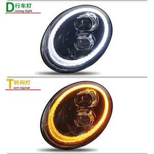 Conjunto de Faros Delanteros LED para VW Beetle <span class=keywords><strong>2006</strong></span> a 2012, 2007, 2008, 2009, Par de Faros para <span class=keywords><strong>Volkswagen</strong></span> Beetle - Product Image 4