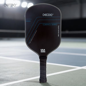 Vente en gros d'usine, pagaie de pickleball en fibre de carbone T700 de 18 mm, noyau en nid d'abeille, pressage à froid - Product Image 5