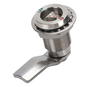 مثلث MS816 دائم مصقول مفتاح قفل تلسكوبي تبديل ضغط صندوق توزيع خزانة كهربائية باب مزبلة قفل باب - Product Image 1