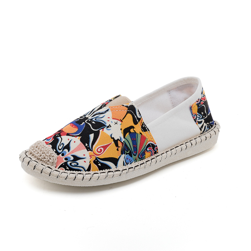 Mocassin Slip-on Type Sneaker Soft Outsole femmes chaussures plates personnalisables