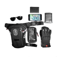 Sac de jambe de moto en gros avec sac de téléphone portable d'écran tactile