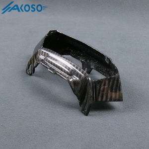 AKOSO-Accessoires de <span class=keywords><strong>moto</strong></span> 3K en fibre de carbone pour Honda XADV 750 2017 2018 2019 - Product Image 4