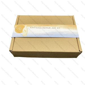 Kit de Reparación de Cerámica Kintsugi con Resina Epoxi WBG, Pegamento AB, Polvo de Mica Dorado y Plateado - Product Image 2