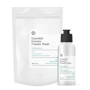 Limpiador facial en polvo con enzimas V21 K beauty Cica para piel grasa, limpiador de poros, limpieza suave con pH bajo, cosmética coreana. - Product Image 1