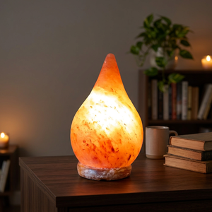 Lampe à sel USB en cristal naturel de l'Himalaya, tendance 2023, qualité supérieure, 800 à 1200 grammes, avec ampoule à changement de couleur pour lampe de bureau - Product Image 1