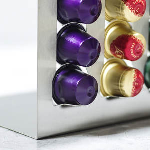 Lot de 36 porte-dosettes de café présentoir Vertuo Espresso <span class=keywords><strong>Tassimo</strong></span> Nespresso bureau porte-capsules de café en acier inoxydable - Product Image 2