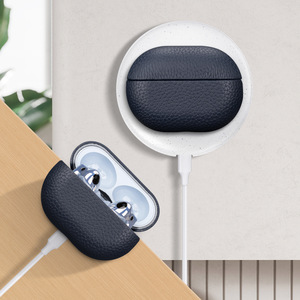Funda de protección completa de cuero genuino para auriculares Huawei FreeBuds <span class=keywords><strong>Pro</strong></span> <span class=keywords><strong>2</strong></span> - Product Image 5