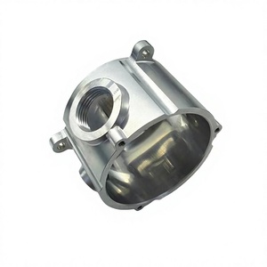 Pièces de boîtier de soupape en alliage d'aluminium usinées CNC 5 axes de haute précision, sur mesure, pour équipement hydraulique circulaire - Product Image 3