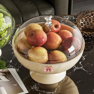 Venta caliente Frutas Escurridor Cesta Bandeja <span class=keywords><strong>para</strong></span> servir frutas con tapa Fondo de drenaje - Product Image 5