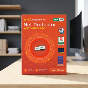 Logiciel de sécurité numérique Net Protector Antivirus Pro 2026 pour la sécurité informatique et la protection en ligne, 1 utilisateur, 1 an - Product Image 4