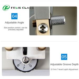 Máquina Automática para Ranurar y Procesar Lentes Oftálmicas FELIX OPTICAL CP-3T, Acero Inoxidable, 30W, 220/110V, 1 Año de Garantía - Product Image 2