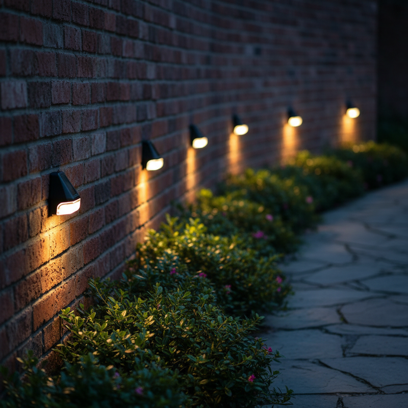 New Solar Inductive Wall Light Outdoor