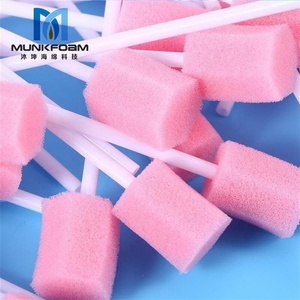 Éponge à dents jetable douce <span class=keywords><strong>pour</strong></span> bébés, brosse en mousse, écouvillon de soin buccal, bâtonnet éponge de nettoyage en vrac <span class=keywords><strong>pour</strong></span> usage domestique - Product Image 2