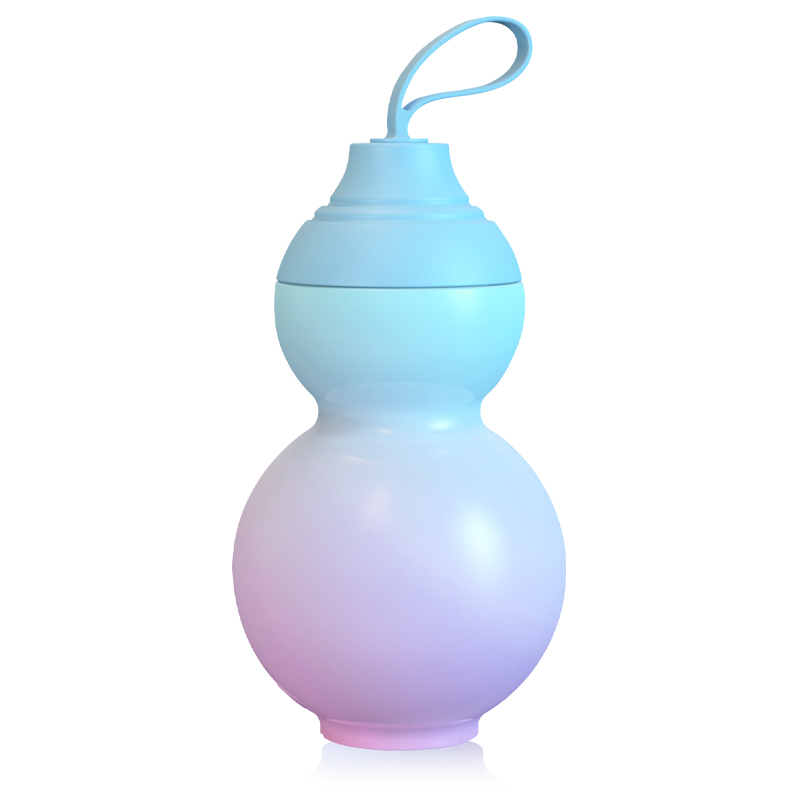 Dégradé bleu violet avec corde