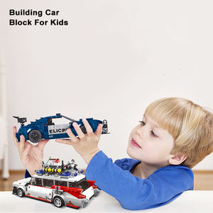 <span class=keywords><strong>Ghostbusters</strong></span> Kit de construction de ECTO-<span class=keywords><strong>1</strong></span> pour adulte, modèle réduit de voiture créateur de blocs de construction ensemble de jouets de voiture 605PCS - Product Image 4