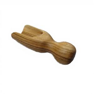 Cuillère en bois de teck écologique de qualité alimentaire pour grains de café, céréales, herbes et épices – Outils d'Indonésie Komodoin Indonesia Eximbank - Product Image 1