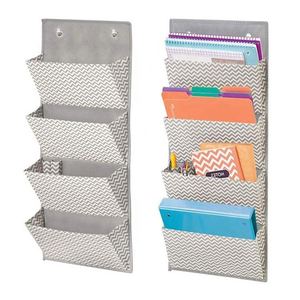 Organisateur de fichiers mural en zigzag personnalisé en usine, lot de 2 - Product Image 1