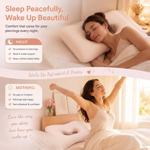 Oreiller de beauté anti-âge en tissu rafraîchissant pour dormeurs sur le ventre, oreiller anti-rides pour dormeurs latéraux - Product Image 5