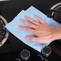 Chiffons en tissu multiusages, 50 pièces, fournitures d'usine, tissu non tissé absorbant, Viscose du japon, meubles de cuisine durables