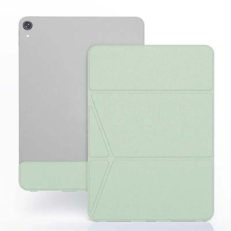 IPad Air 5 케이스 용 태블릿 스탠드 케이스 iPad 10 보호 커버 케이스 용 마그네틱 가죽 분리형 태블릿 커버