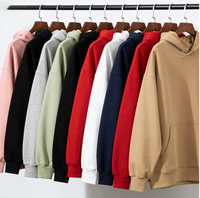 Hoodies amples en polaire chaude pour hommes, essentiels pour la mode urbaine et les tenues décontractées de trajet quotidien, en promotion en gros
